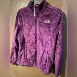 Purple North Face Fleece - Medium